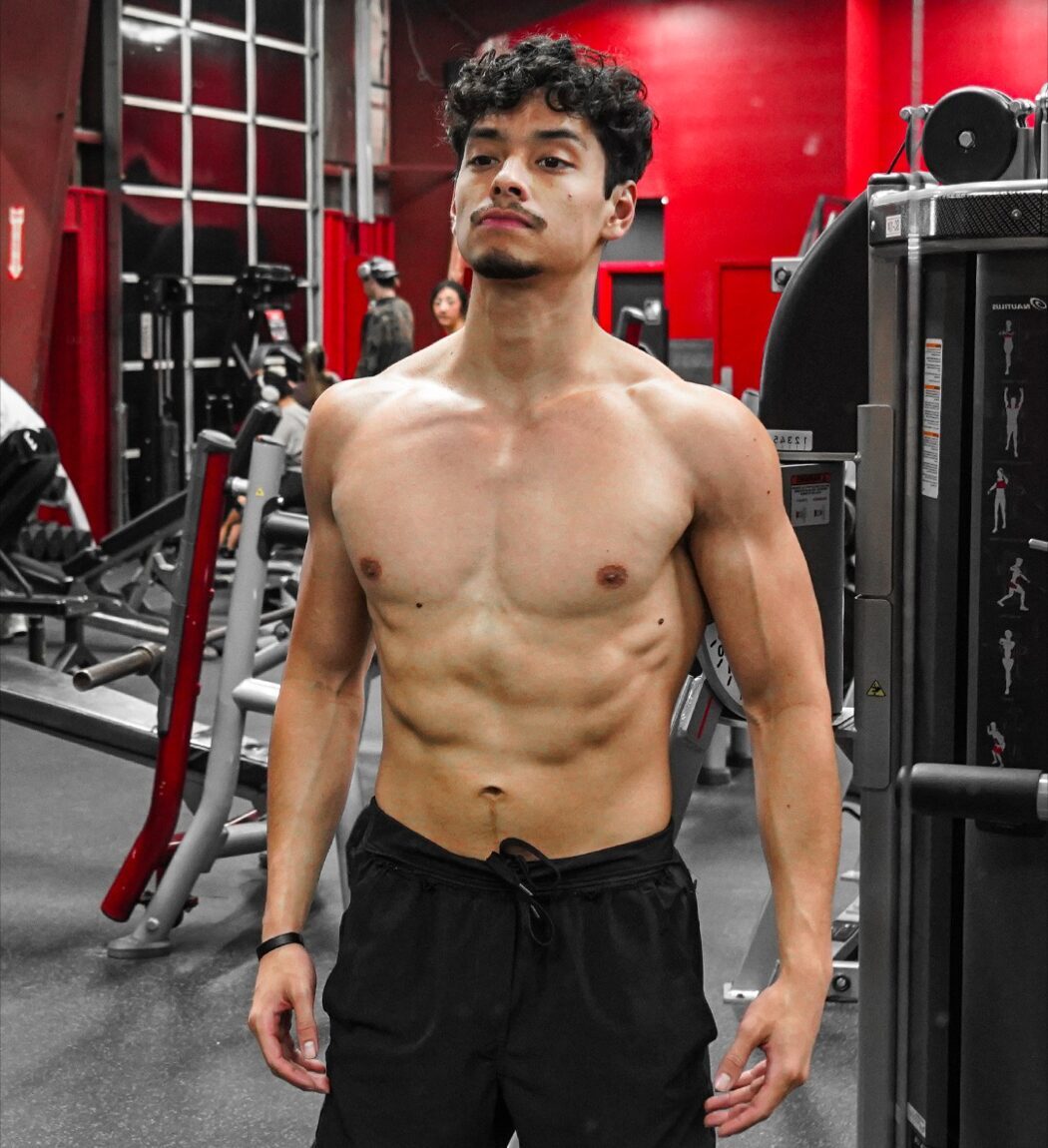 Martin Rios in the gym